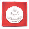 Shri Lakshmi Silver Coin - p02072 - Click here to View more details about this Product